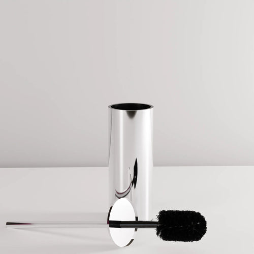 Kovový stojan na WC s kefou B106 BRUSH STEEL  2