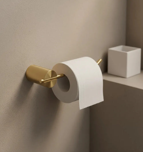 Držiak na toaletný papier Tomi 5809 Brush Gold  2