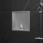 bathroom shelf 30x30 steel brush  2