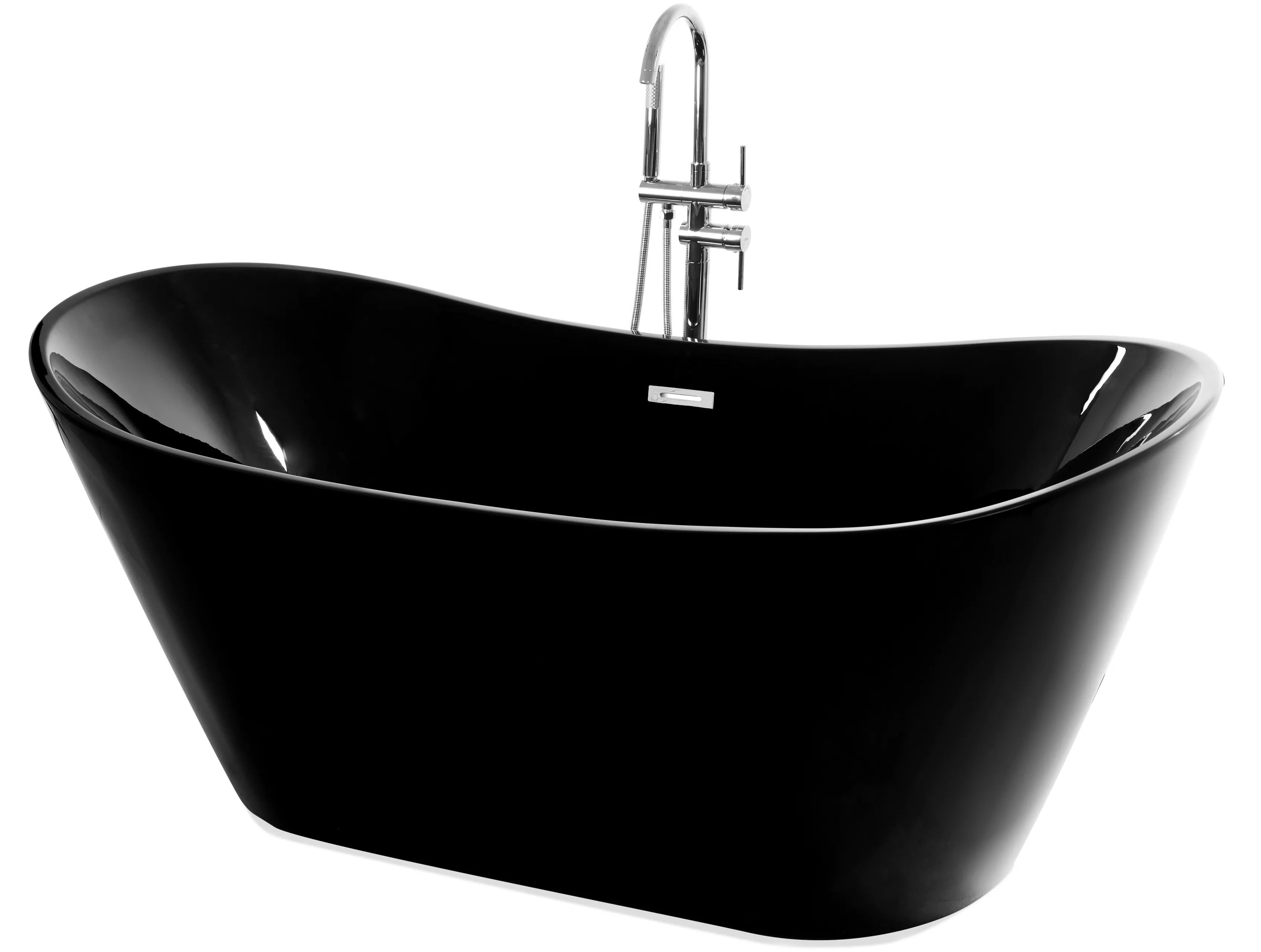 Samostatne stojaca vaňa Rea Ferrano Black  2