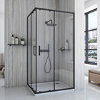 Sprchovací kút REA City 80x100 Black S detským bazénom Savoy 2