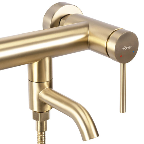 Kúpeľňová batéria REA Clif - matná Brush Gold  2