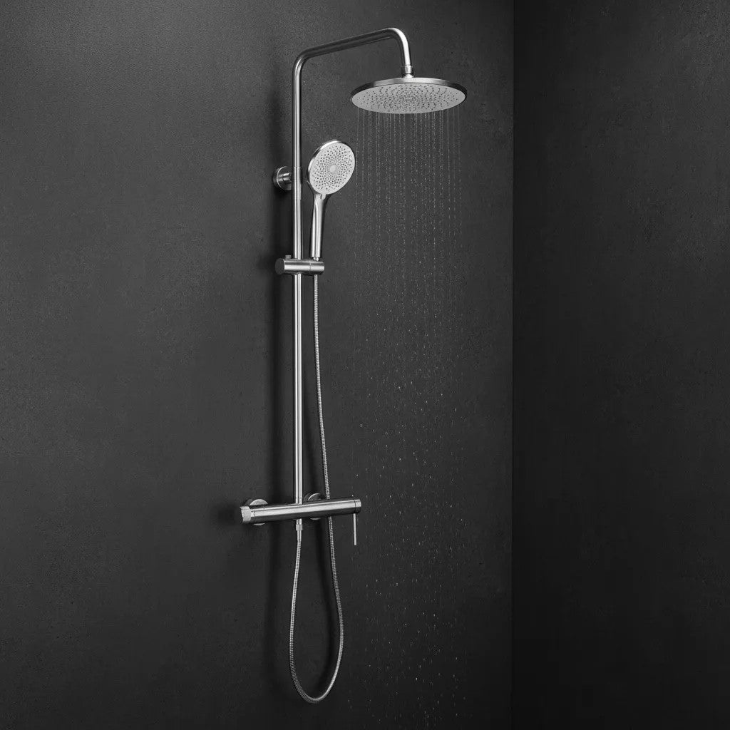 Sprchový set Rea Foss Clif Brush Nickel  2