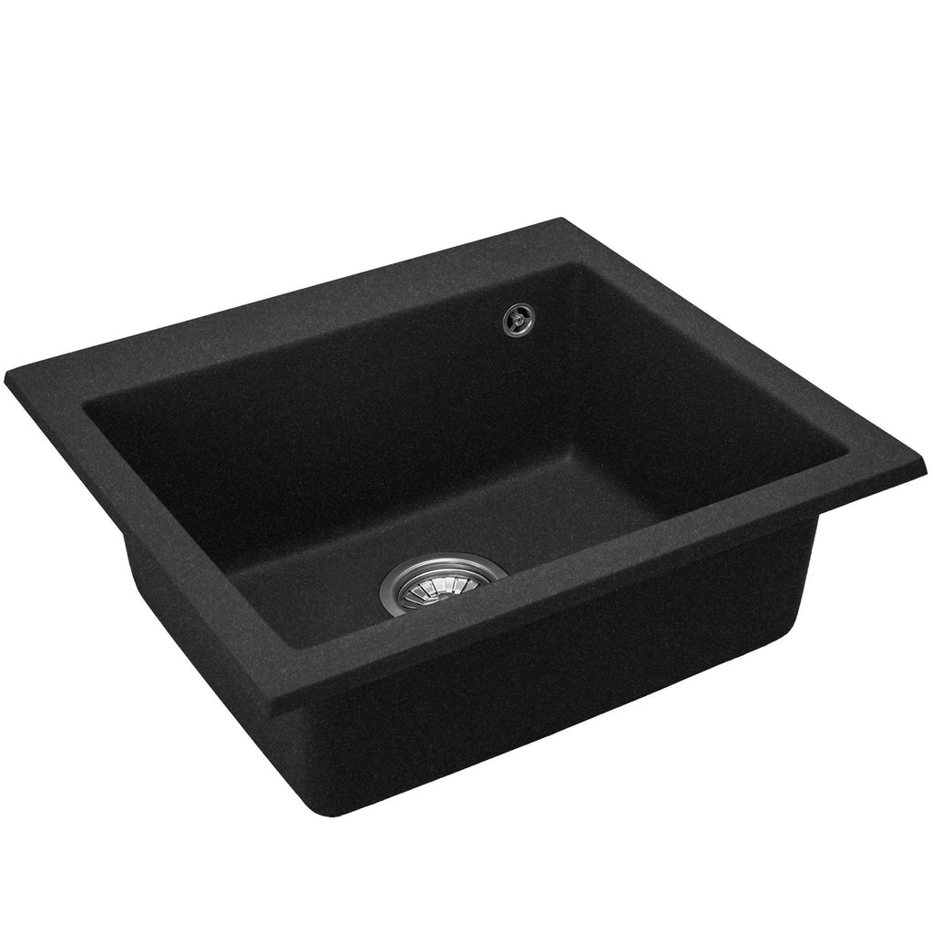 Kuchynský drez REA WEST XL black METALLIC  2