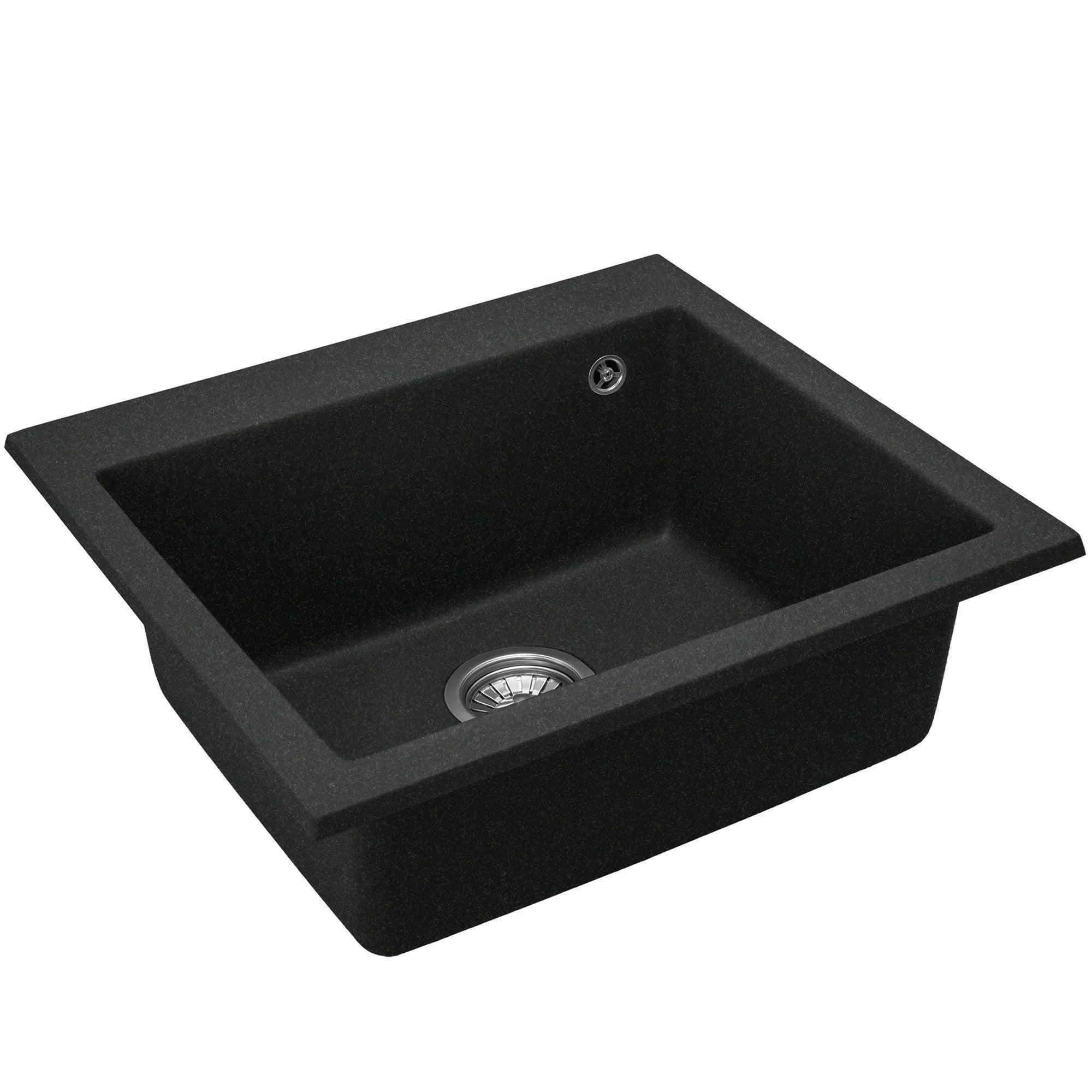Kuchynský drez REA WEST XL black METALLIC  2