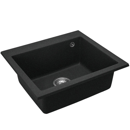 Kuchynský drez REA WEST XL black METALLIC  2