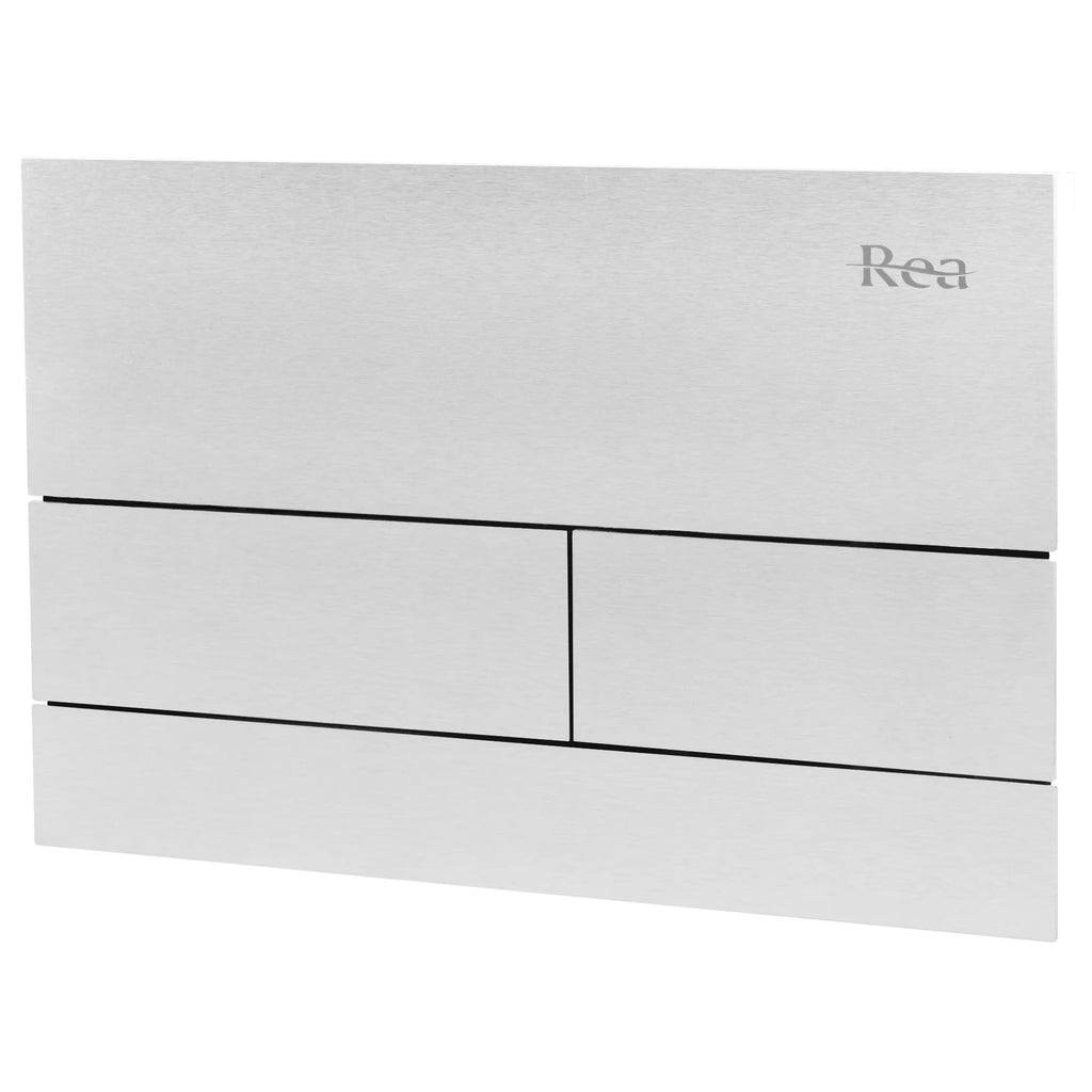 Ovládacie tlačidlo k podomietkovým systémom WC K011A-Q Rea T Brush Steel  2