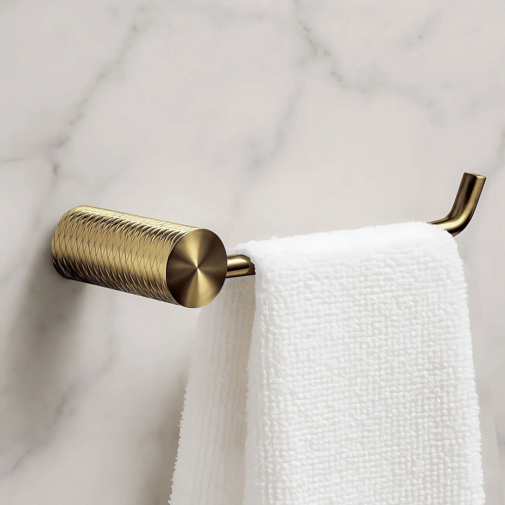 Kúpeľňový vešiak 9711A Prism Brush Gold  2