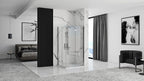 Sprchová kabína Rea Molier Chrome Double 80x100  2