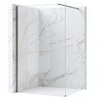 Sprchová zástena Rea Flexi Transparent / Titan 90  2