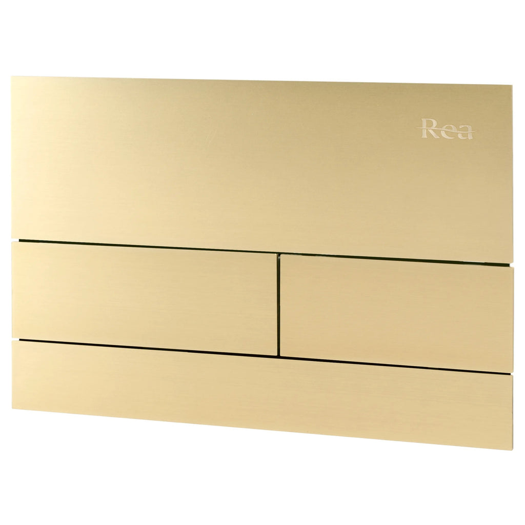 Ovládacie tlačidlo k podomietkovým systémom WC T Rea K011A-Q Gold Brush  2