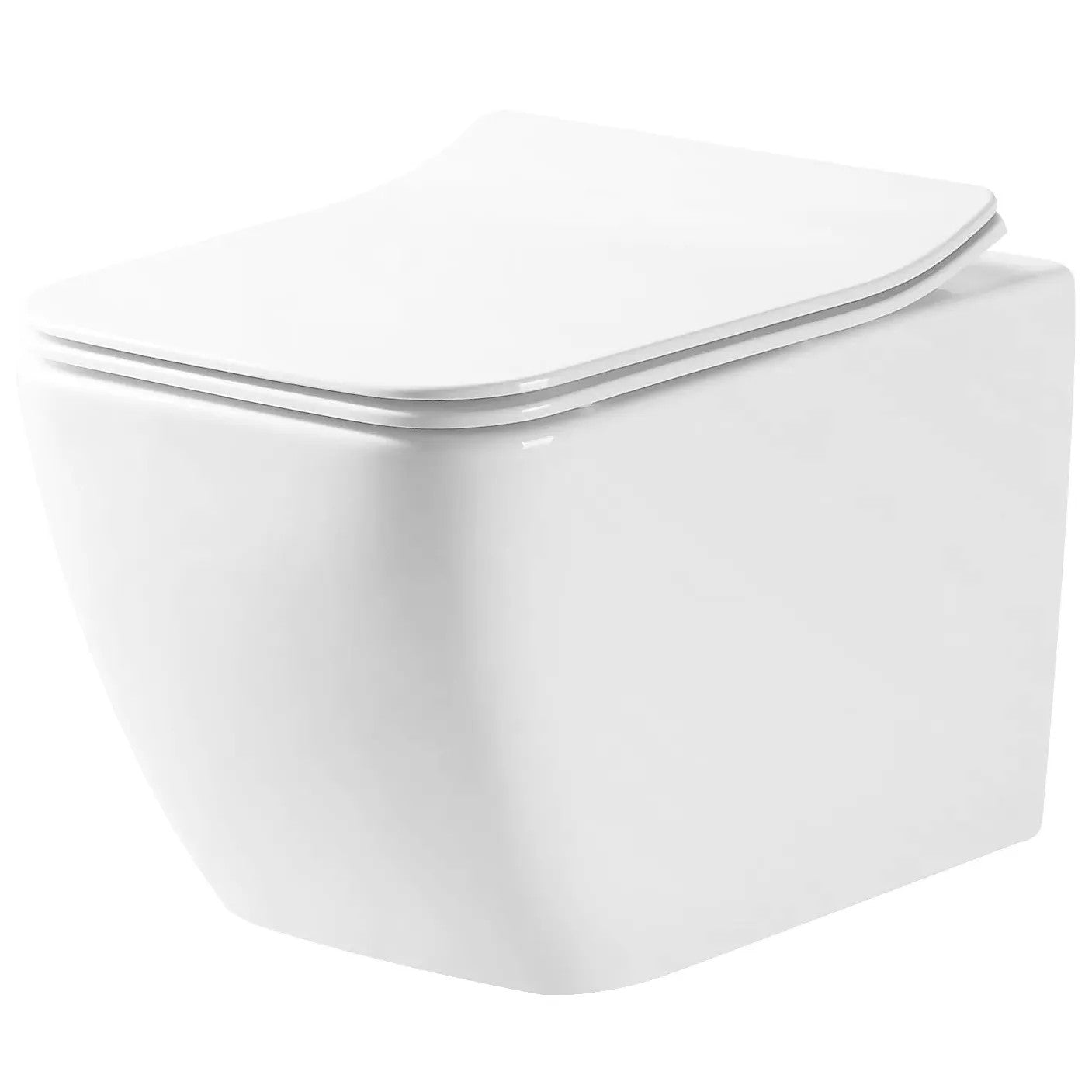 Závesná WC misa REA MARTIN SLIM RIMLESS DUROPLAST  2