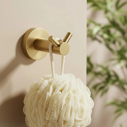 Kúpeľňový vešiak 5605 Leo Brush Gold  2