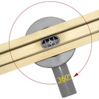 Odtokový žľab Rea Neo Slim Mirror Pro 60 - zlatý  2