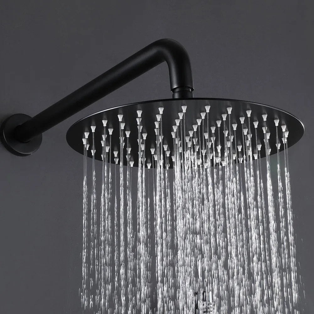 Dažďová sprcha Rea Black Matt 25cm  2