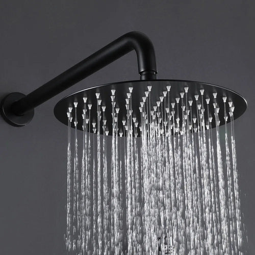 Dažďová sprcha Rea Black Matt 25cm  2
