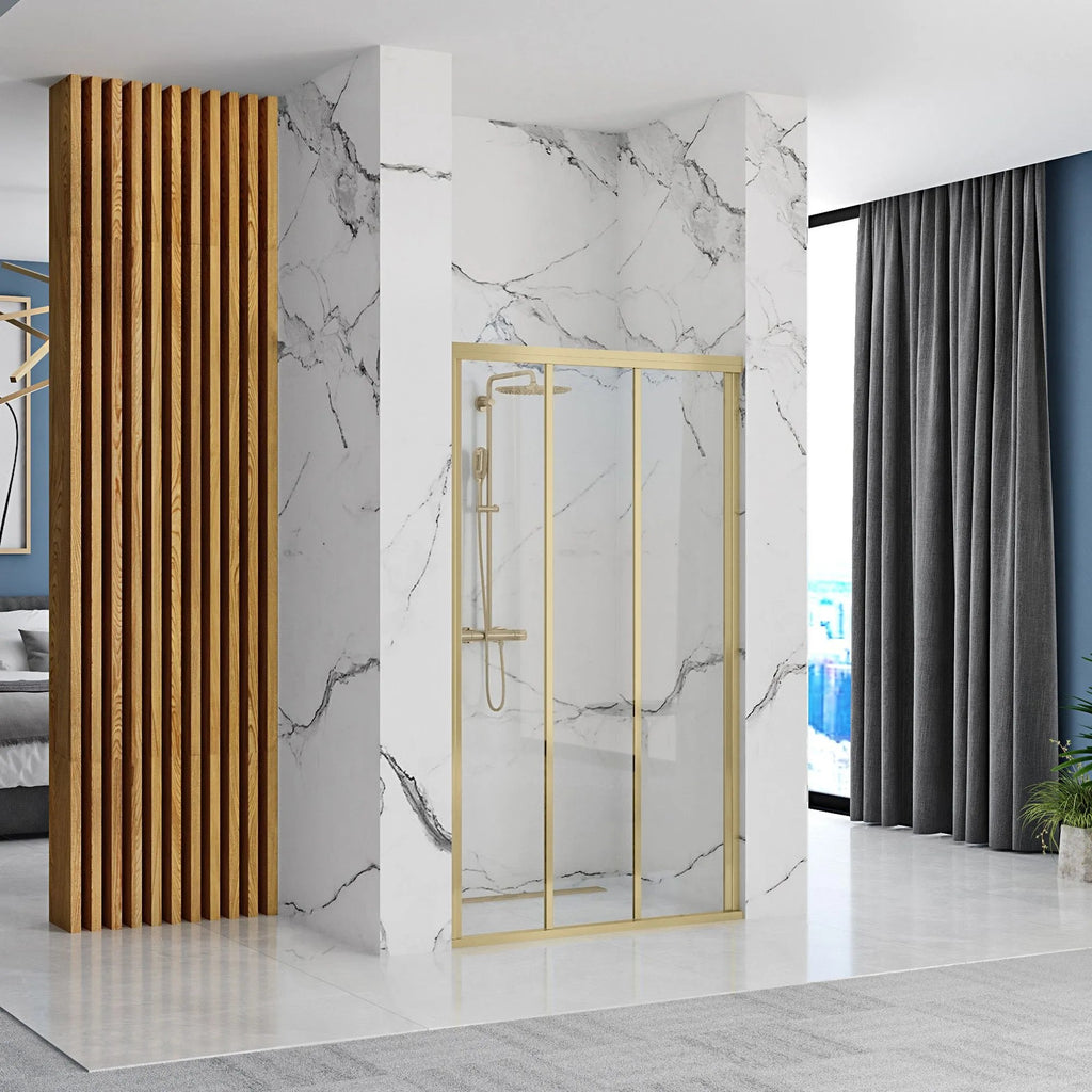 Sprchové dvere Rea Alex 90 Gold Brush  2
