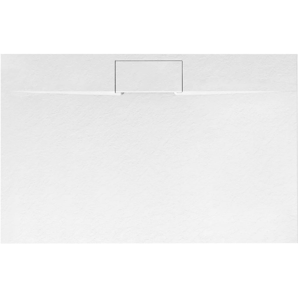 Sprchová vanička REA Bazalt Long White 90x120  2