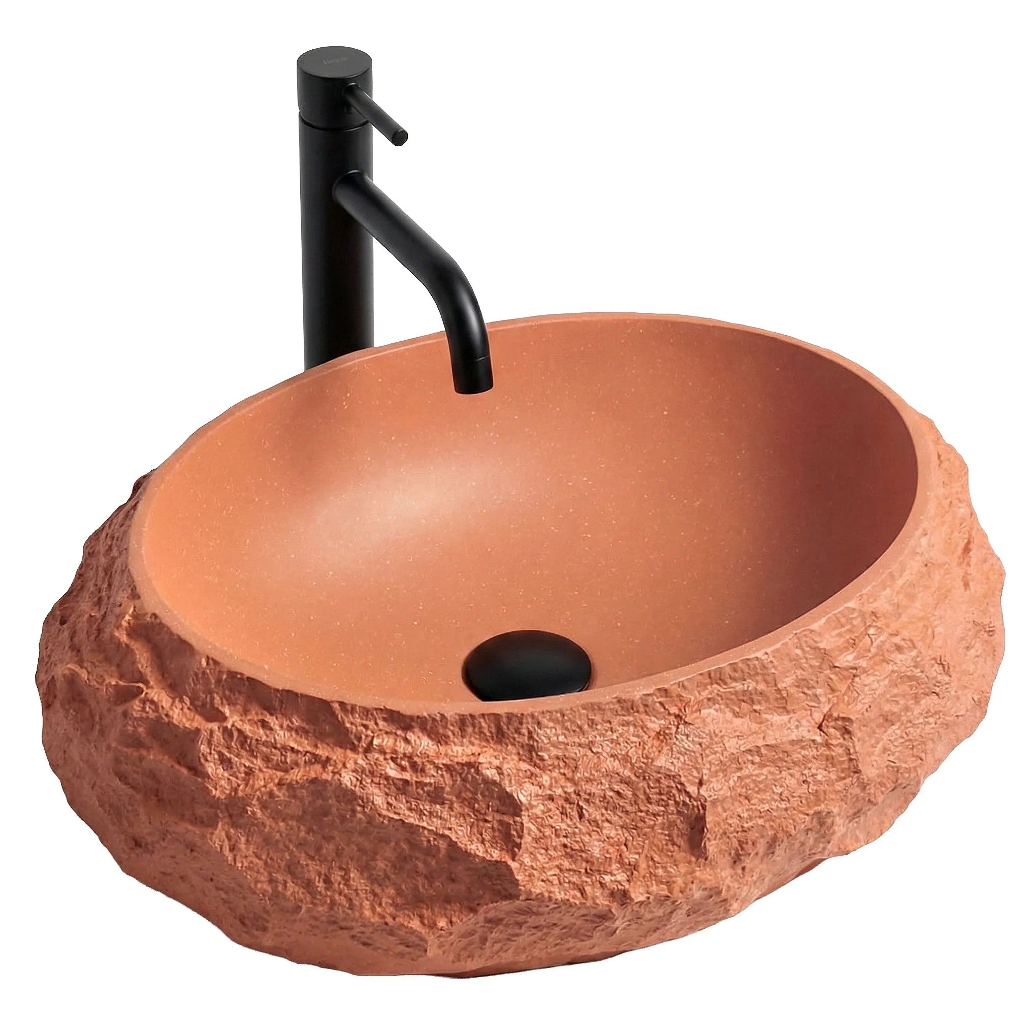 Umývadlo na dosku Mika Terracotta  2