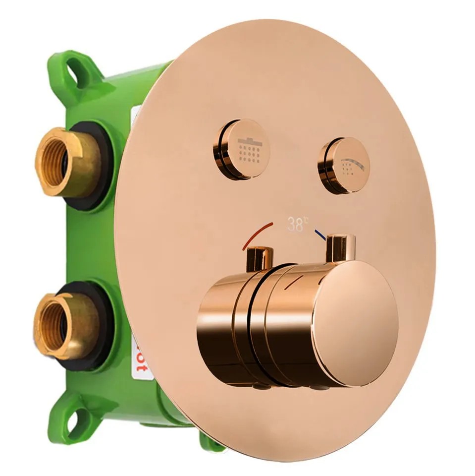 Podomietková sprchová sada LUNGO MILER COPPER  + BOX  2