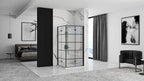 Sprchová kabína Rea Molier Black Double 90x90  2