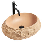 Umývadlo na dosku Mika Light  Terracotta  2