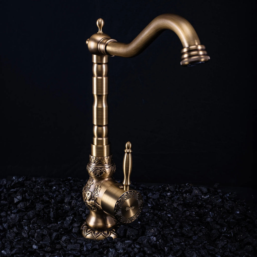 Kuchynská  Kúpeľňová batéria Rea VENICE antique bronze  2
