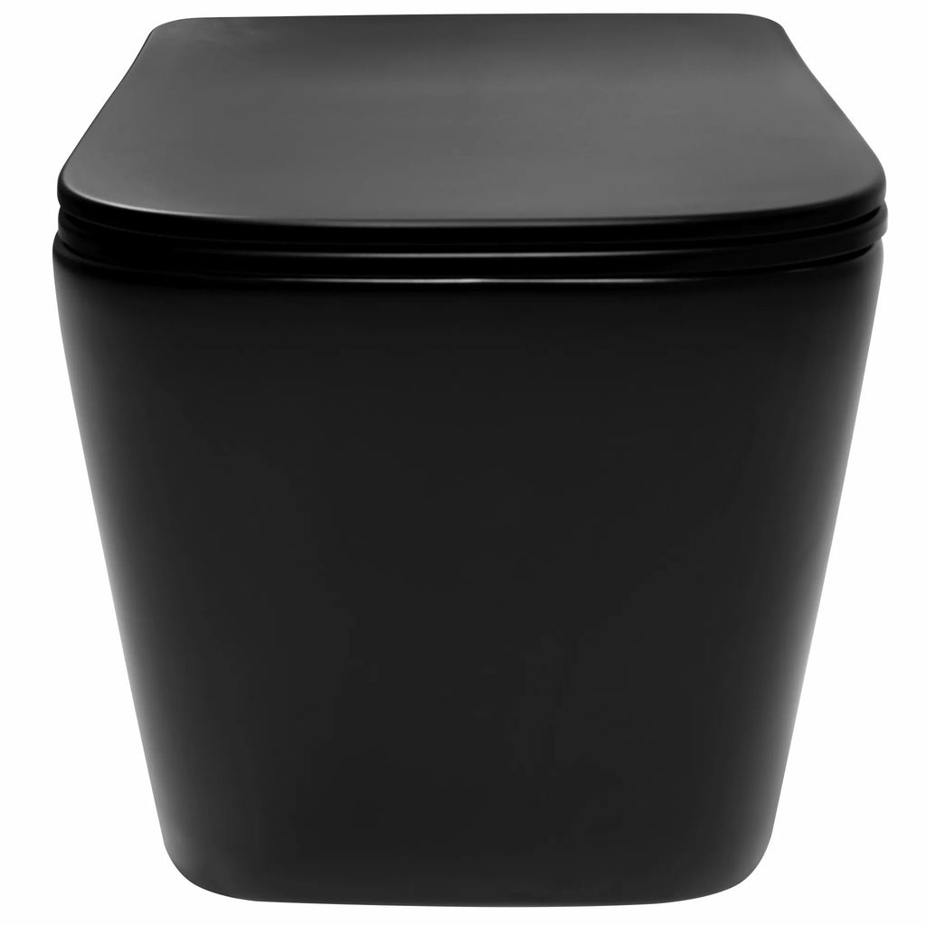 Závesná WC misa REA Raul Black Matt  2
