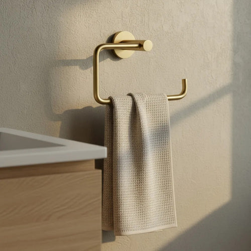Kúpeľňový vešiak 5610 Leo Brush Gold  2