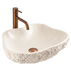 Umývadlo na dosku Isla Warm Beige  2