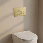 Ovládacie tlačidlo k podomietkovým systémom WC I K011A-Q Gold Brush  2