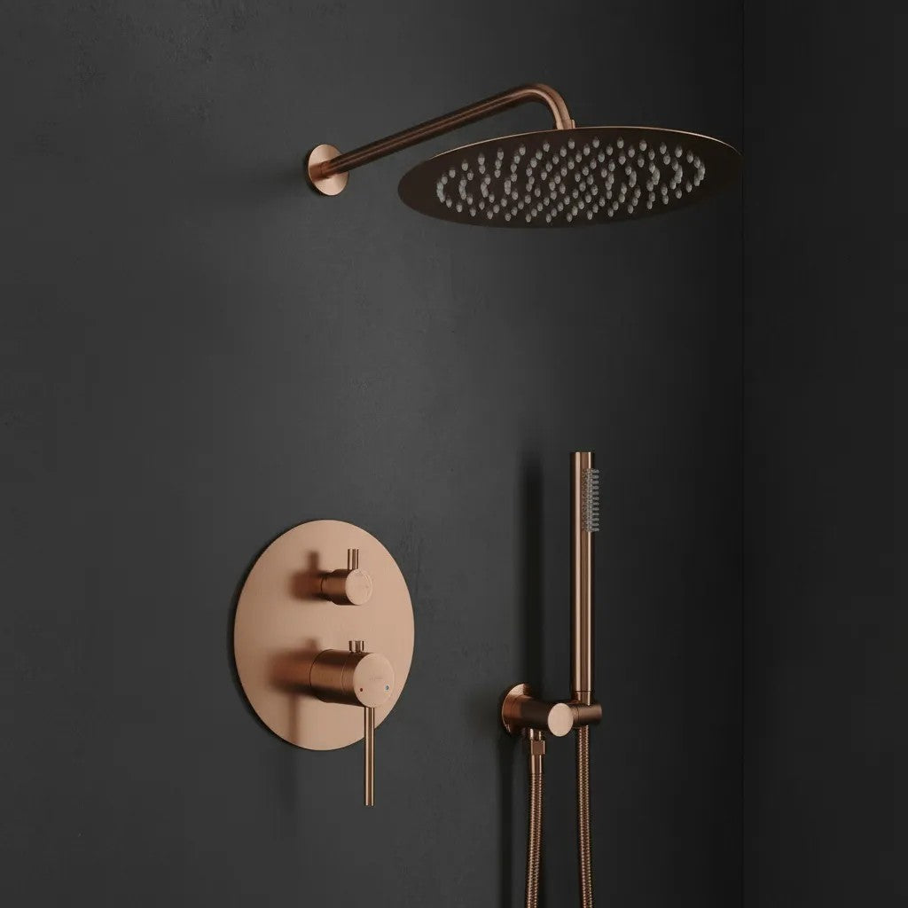 Podomietková sprchová súprava Rea Foss Clif Brush Copper + BOX  2