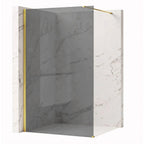 Sprchová zástena Rea Flexi Grey / Gold 120  2
