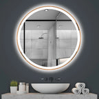 Zrkadlo LED 70cm MMJ BRUSH COPPER  2