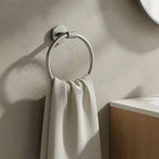 Kúpeľňový vešiak Ring 5710 Galo Brush Nickel  2