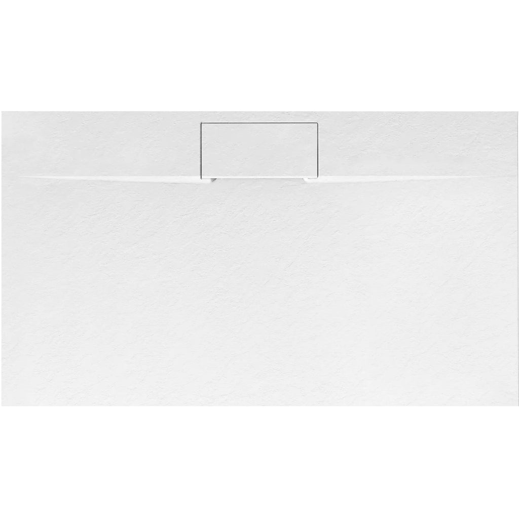 Sprchová vanička REA Bazalt Long White 80x120  2