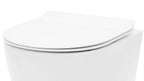 WC sedátko UF DUROPLAST FLAT- biele  2