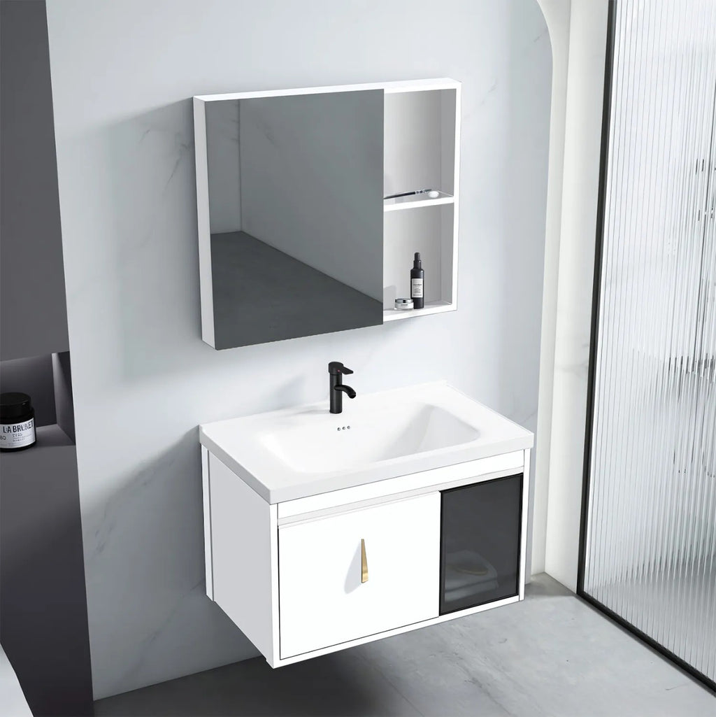 Súprava kúpeľňového nábytku s umývadlom Paris 60cm White  2