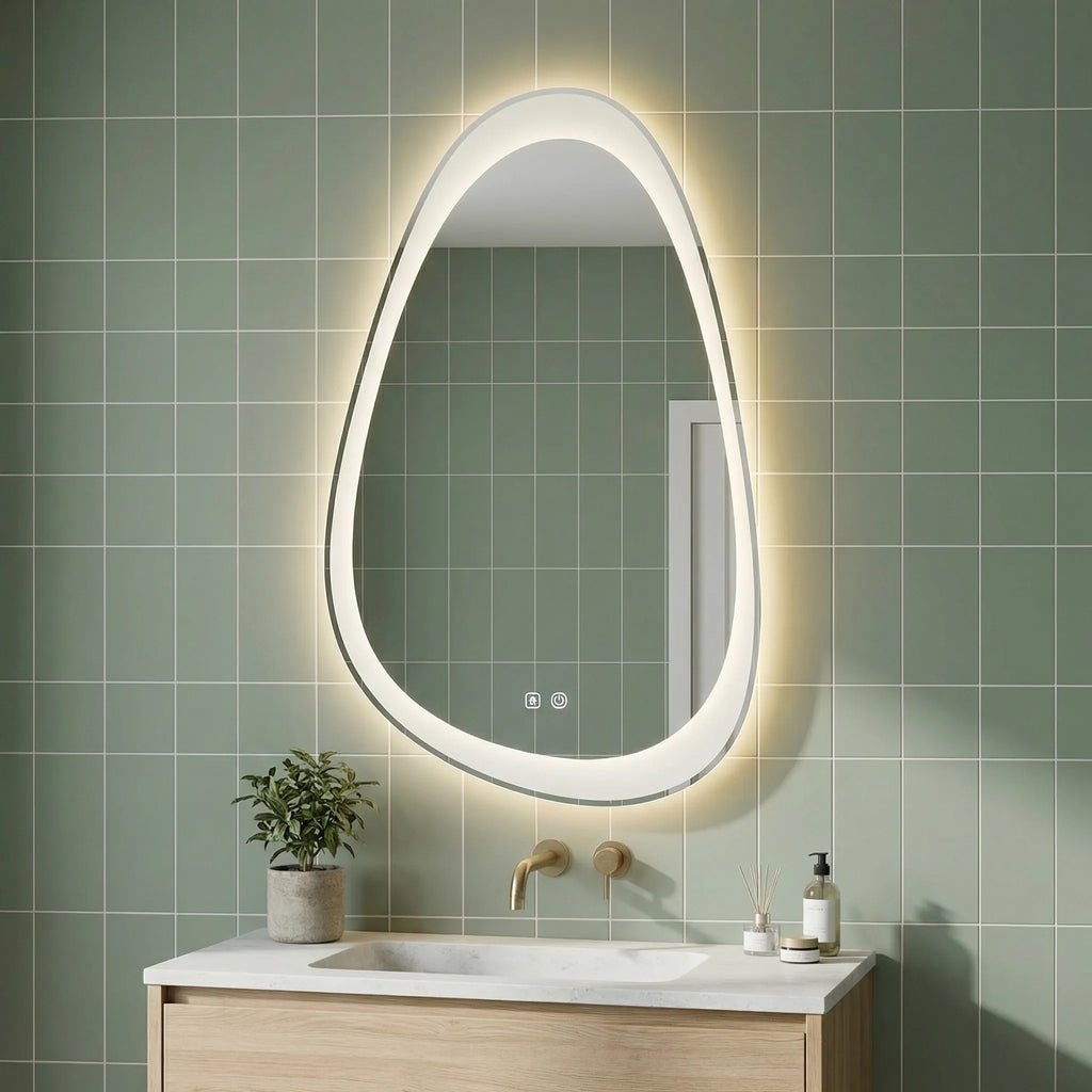 Zrkadlo LED ART 90x50 cm  2