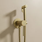 Podomietková bidetová batéria Foss Clif Brush Gold  2