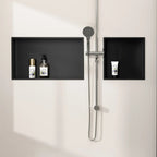 bathroom shelf 30x30 matte black  2