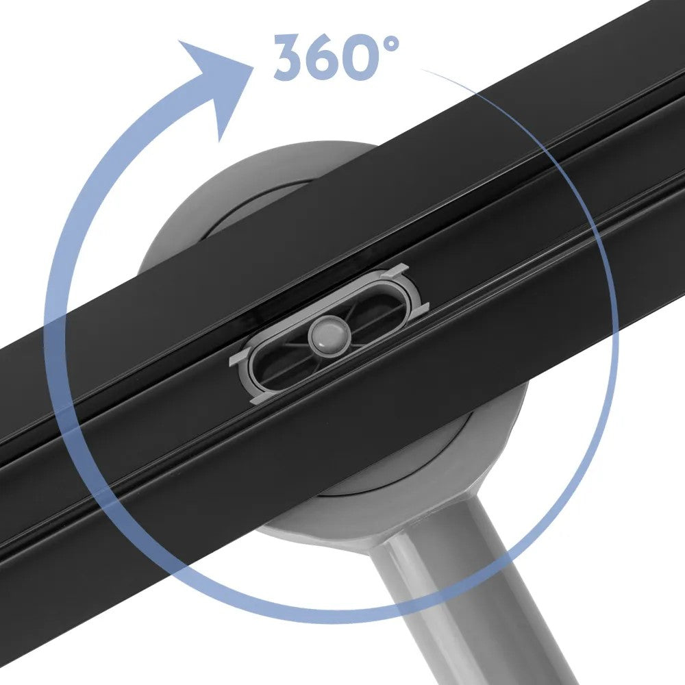 Odtokový žľab Neox Slim pro black 60  2