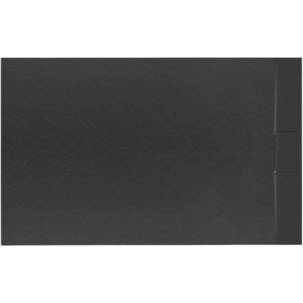 Sprchová vanička REA Bazalt 80x100- Black  2