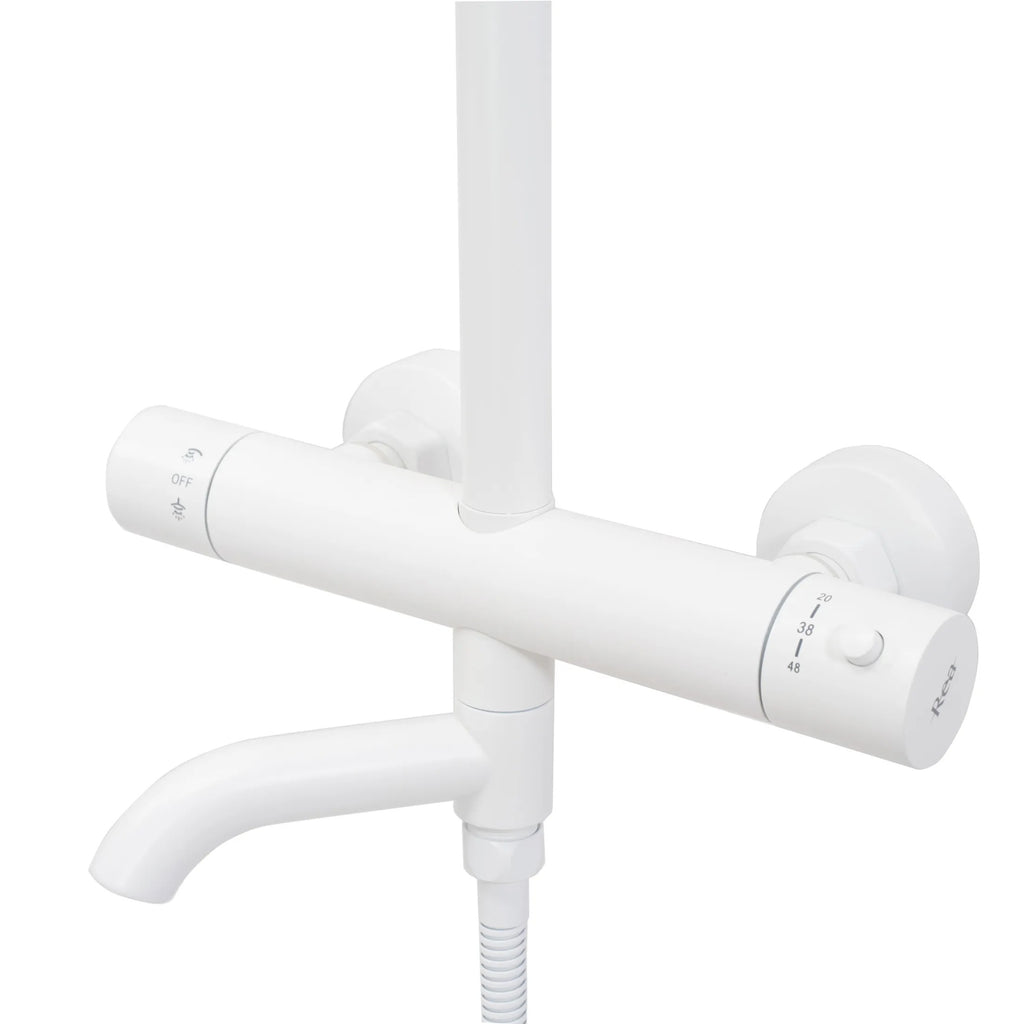 Termostatická sprchová sada Lungo White Matt  2