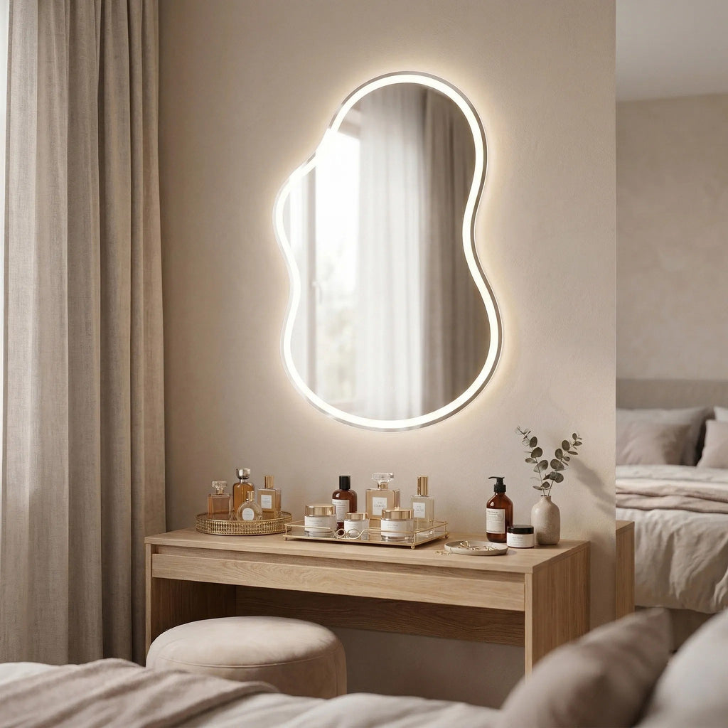 Zrkadlo LED UNO 80x55 cm  2