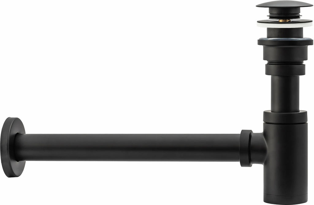 Umývadlový sifón Klik-Klak Universal Rea Black Matt  2