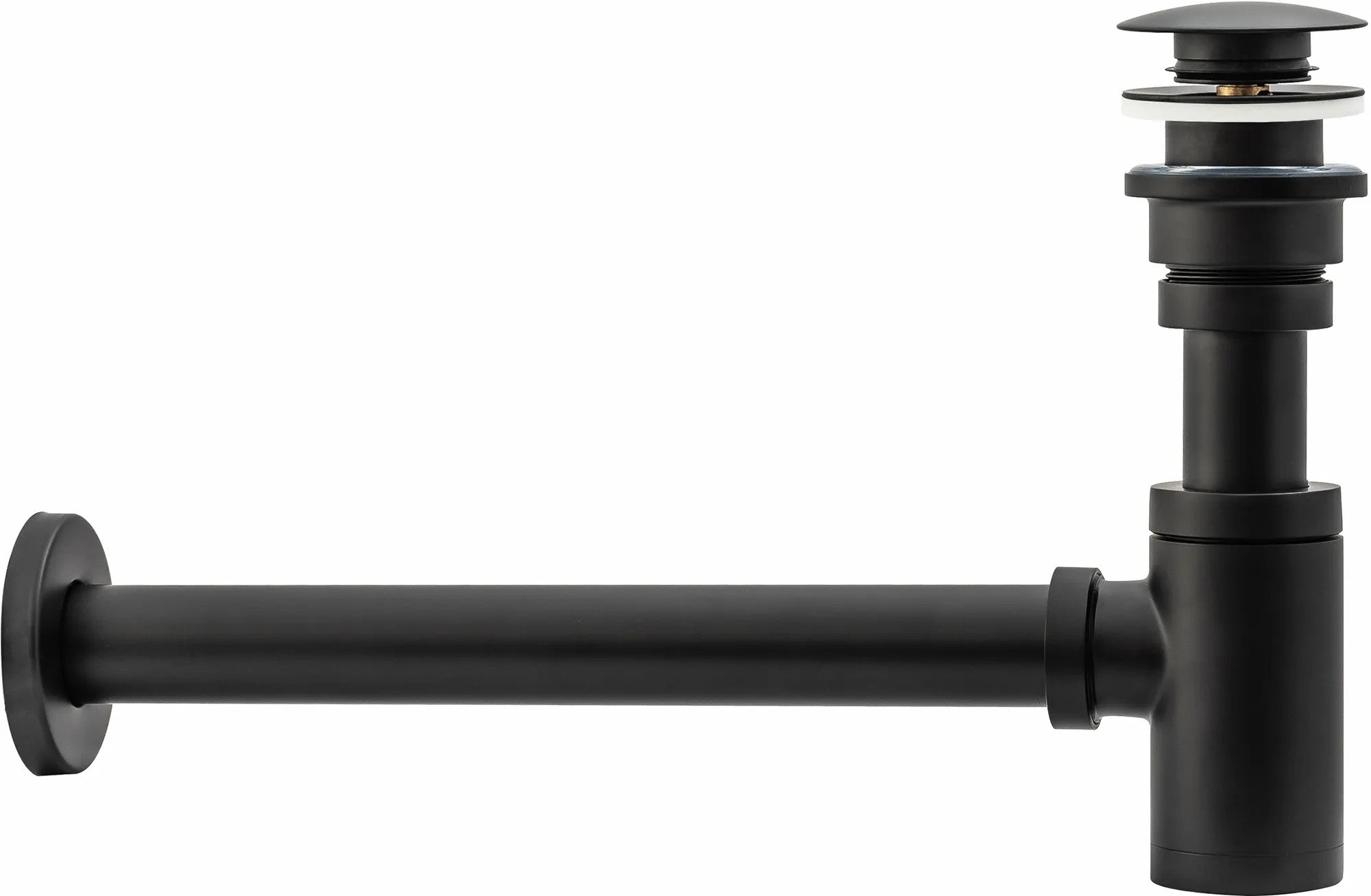 Umývadlový sifón Klik-Klak Universal Rea Black Matt  2