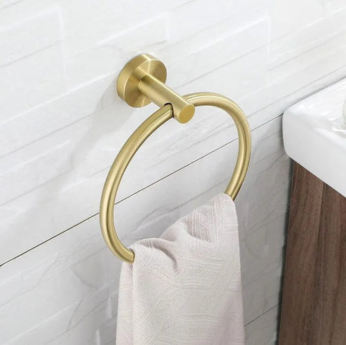 Kúpeľňový vešiak 332915B MIST 05 BRUSH GOLD  2