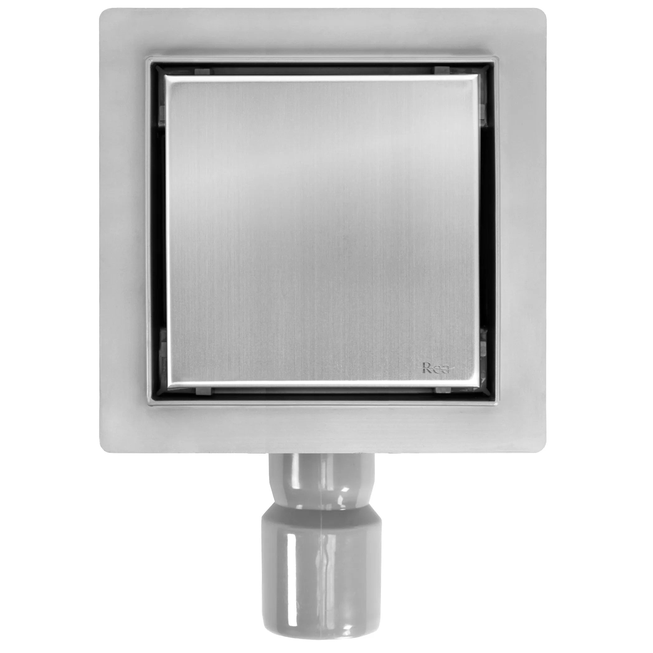 Odtokový žľab REA NEO 150x150 Nickel Brush  2