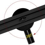 Odtokový žľab NEO Slim Pro - čierny 60  2